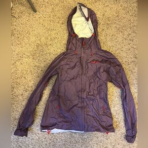 Purple Patagonia Rain Jacket